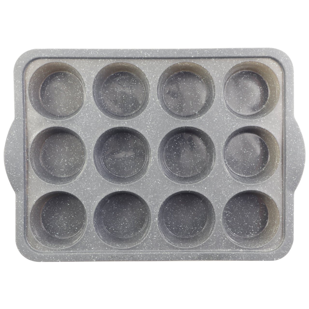 12-Cavity Metal-Reinforced Silicone Muffin Pan by Makery®